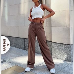 Princess Polly Archer Pants in brown
